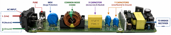 Figure 4. EMI or EMC Filter Components in an SMPS.png